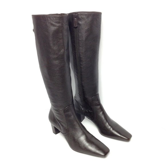 Cole Haan Shoes - Cole Hann Knee High Side Zipper Boots
